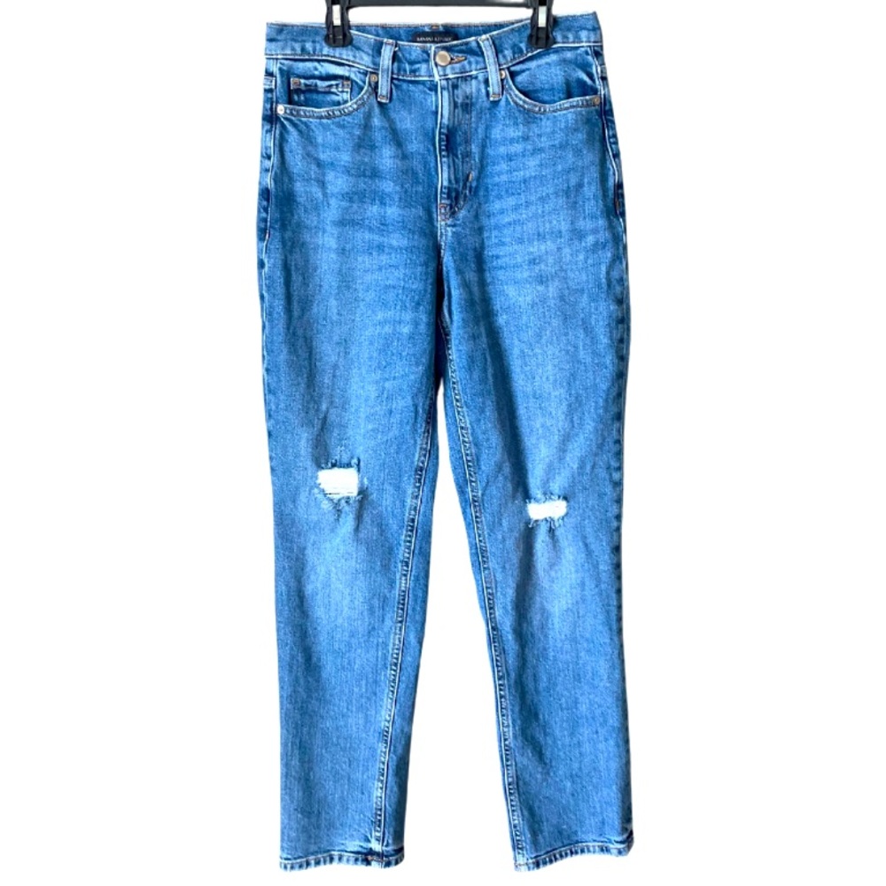 Banana Republic High-Rise Straight Jeans